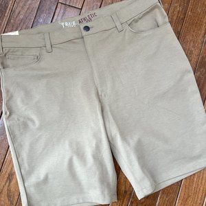 True Nation Men's Big and Tall Shorts Size 44 Khaki